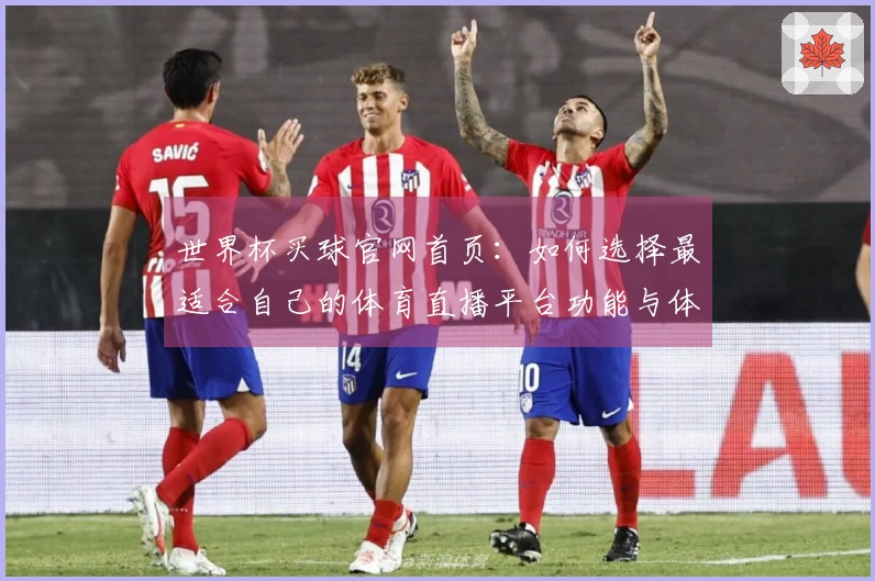 世界杯买球官网首页：如何选择最适合自己的体育直播平台功能与体验对比分析